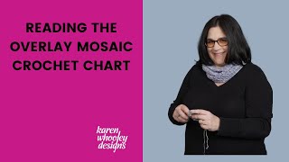 Overlay Mosaic Crochet Chart Tutorial [upl. by Ezarras]