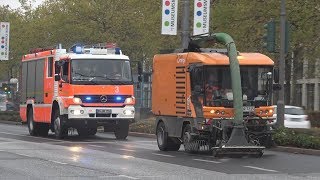 Waschwagen bonnorange  TLF 2040 BF Bonn FW 3 beseitigen Ölspur [upl. by Liahus]