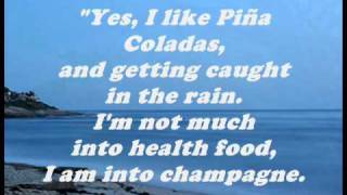 Rupert Holmes  EscapeThe Pina Colada Song Lyrics [upl. by Arman]