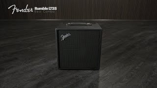 Fender Rumble LT25 Bass Combo sound demo  Gear4music [upl. by Zetnom]