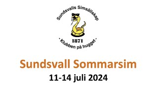 Sundsvall Sommarsim 2024  Pass 4 [upl. by Acul]