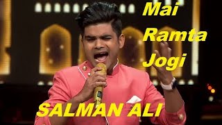 Ramta Jogi Song By Salman Ali In Indian Idol 10 In front of Aishwarya Rai [upl. by Hartfield]