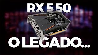 Temos que elogiar a RX 550 [upl. by Acinat]