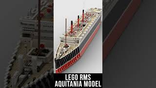 LEGO RMS Aquitania Model Timelapse lego timelapse aquitania [upl. by Aicilegna978]