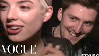 A Night Out with Agyness Deyn amp Henry Holland [upl. by Sweyn]