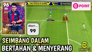 Racikan albert ferrer eFootball 2023 Mobile  REVIEW ALBERT FERRER EFOOTBALL POIN [upl. by Queena56]