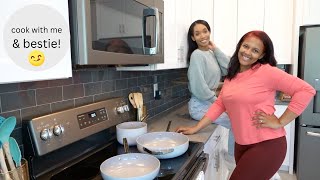 COOK WITH ME amp MY BESTIE VLOG  FAMILY WEEKEND  Jessica Tull vlogs [upl. by Archie]