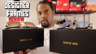 The NEW Designer Frames  James Oro Frames Review  Style [upl. by Evelinn]