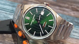 Frederique Constant FC303G3NH6B Highlife Automatic COSC Green [upl. by Alyose]