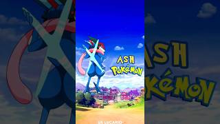 Ash Greninja Vs Ash Pokemon  UK LUCARIO  shorts pokemon uklucario [upl. by Adyan941]