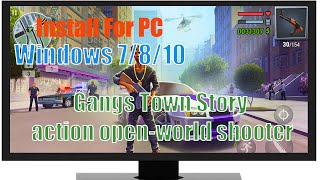 Gangs Town Story – action openworld shooter for PC Windows  Soft4WD [upl. by Pren]