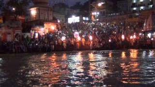 Maa Ganga Aarti Live in Haridwar Haridwar Ganga Aarti [upl. by Mclaughlin55]