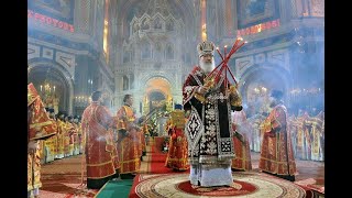 Orthodox Patriarchate of Moscow  Paschal Midnight Divine Liturgy [upl. by Syah278]