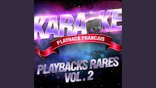 Tout simplement jaloux Karaoké playback Instrumental Rendu célèbre par Beau Dommage [upl. by Laina]