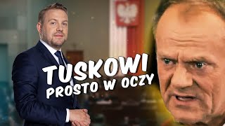 TUSK mało nie pękł po usłyszeniu słów prawdy 🔥 [upl. by Zelten131]