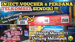 CARA INJECT VOUCHER amp PERDANA INTERNET TELKOMSEL  Harga Murah Untung Melimpah 🤑  DIGIPOS AJA [upl. by Clive]