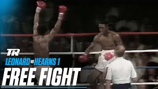 Sugar Ray Leonard vs Thomas Hearns I  ON THIS DAY FREE FIGHT [upl. by Enawd]