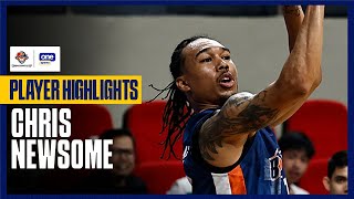 Chris Newsome highlights  PBA Season 48 Commissioners Cup [upl. by Eojyllib]