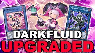 Darkfluid just got a SERIOUS UPGRADE Cyberse Sage YuGiOh Duel Links [upl. by Enilegna]