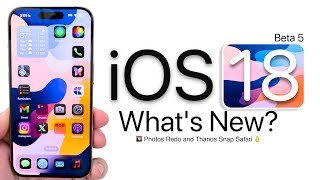 iOS 18 Beta 5 is Out  Whats New [upl. by Suelo]