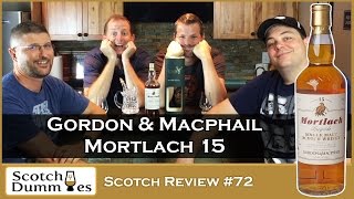 Gordon amp Macphail Mortlach 15 Single Malt Speyside Whisky Review 72 [upl. by Saticilef941]