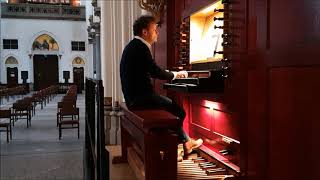 Nun komm der Heiden Heiland  improvisatie  Emmanuel Van Kerckhoven orgel [upl. by Allez]