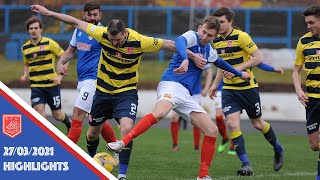 BBTV  Cowdenbeath v Stranraer  Match Highlights 27032021 [upl. by Whitver]