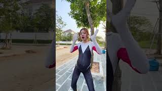 SpiderGirl vs Joker Who is stronger and will win gta5 funny [upl. by Bouldon]