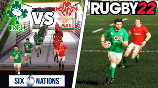 IRELAND v WALES  6 Nations 2024 Round 3  Rugby 22  Gameplay amp Commentary Legend Difficulty [upl. by Haron]