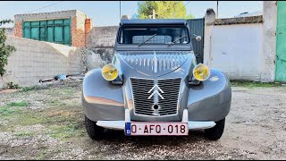 1959 Citroën 2CV AZ  walkaround and POV drive [upl. by Eilhsa]