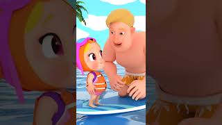 Play Outside at the Beach Song  Rosoomelody Song nurseryrhymes kidssong foryou shorts [upl. by Ah537]