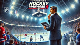 Franchise Hockey Manager 11 Gameplay Trailer [upl. by Ymmor]