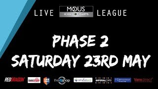 The MODUS ICONS OF DARTS LIVE LEAGUE PHASE 2 SATURDAY 23rd MAY [upl. by Norab168]