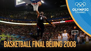 USA v Spain  Full Mens Basketball Final  Beijing 2008 Replays [upl. by Corey]