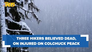 Three hikers believed dead one injured on Colchuck Peak [upl. by Azial]