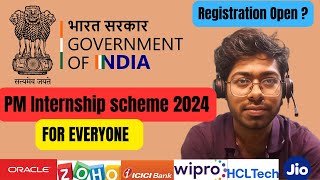 PM Internship Program 2024  Registration Open  Rs 5000  Per Month  Government Internship [upl. by Cacie]