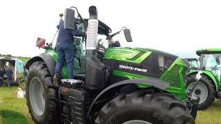 2024 DeutzFahr 8280 Warrior JAVA GREEN TTV Agrotron 61 Litre 6Cyl Diesel Tractor 287 HP [upl. by Arotahs623]