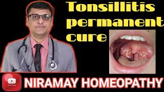 Tonsillitis Treatment best homeopathic medicine  sore throat explain in detail [upl. by Fraser]