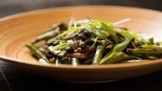 StirFried Green Beans with Black Beans [upl. by Andersen]