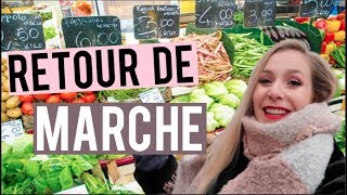 RETOUR DU MARCHÉ  🍎🍊🥕💸 [upl. by Ibba]