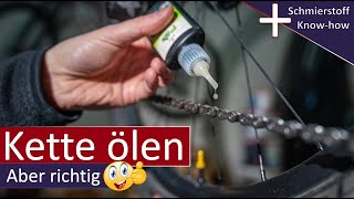 Fahrradkette ölen  aber richtig  inkl Schmiermittel Knowhow [upl. by Ssur]