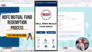 How to Sell HDFC Mutual Fund Online  HDFC Mutual Fund Redemption [upl. by Inihor]