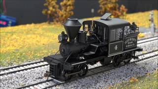 Review Bachmann On30 Two Truck Heisler w Sound Card installed [upl. by Zapot]