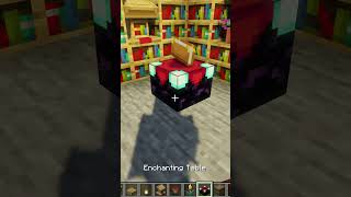 Simple Enchanting Room Design for Minecraft [upl. by Shakespeare291]