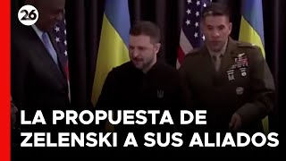 Zelenski propone utilizar armas de largo alcance contra Rusia [upl. by Ademordna915]