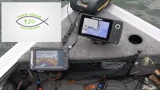 Helix v Elite Ti side by side comparison mapping and sonar [upl. by Arty]