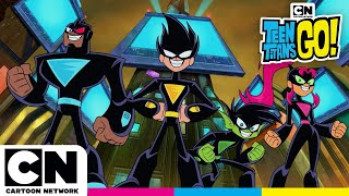 The Teen Toonatics Unleashed  Teen Titans Go  cartoonnetworkuk [upl. by Yttiy]