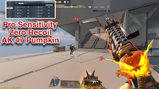 Best Pro Sensitivity Settings in CODM No Gyroscope SEASON 10AK47 No Recoil Long RangeFast Killing [upl. by Aicul]