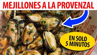 Cómo hacer mejillones a la provenzal  Receta fácil y rápida [upl. by Aiht555]