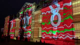 Dunham Massey Christmas Lights Trail 2019 [upl. by Eaj]